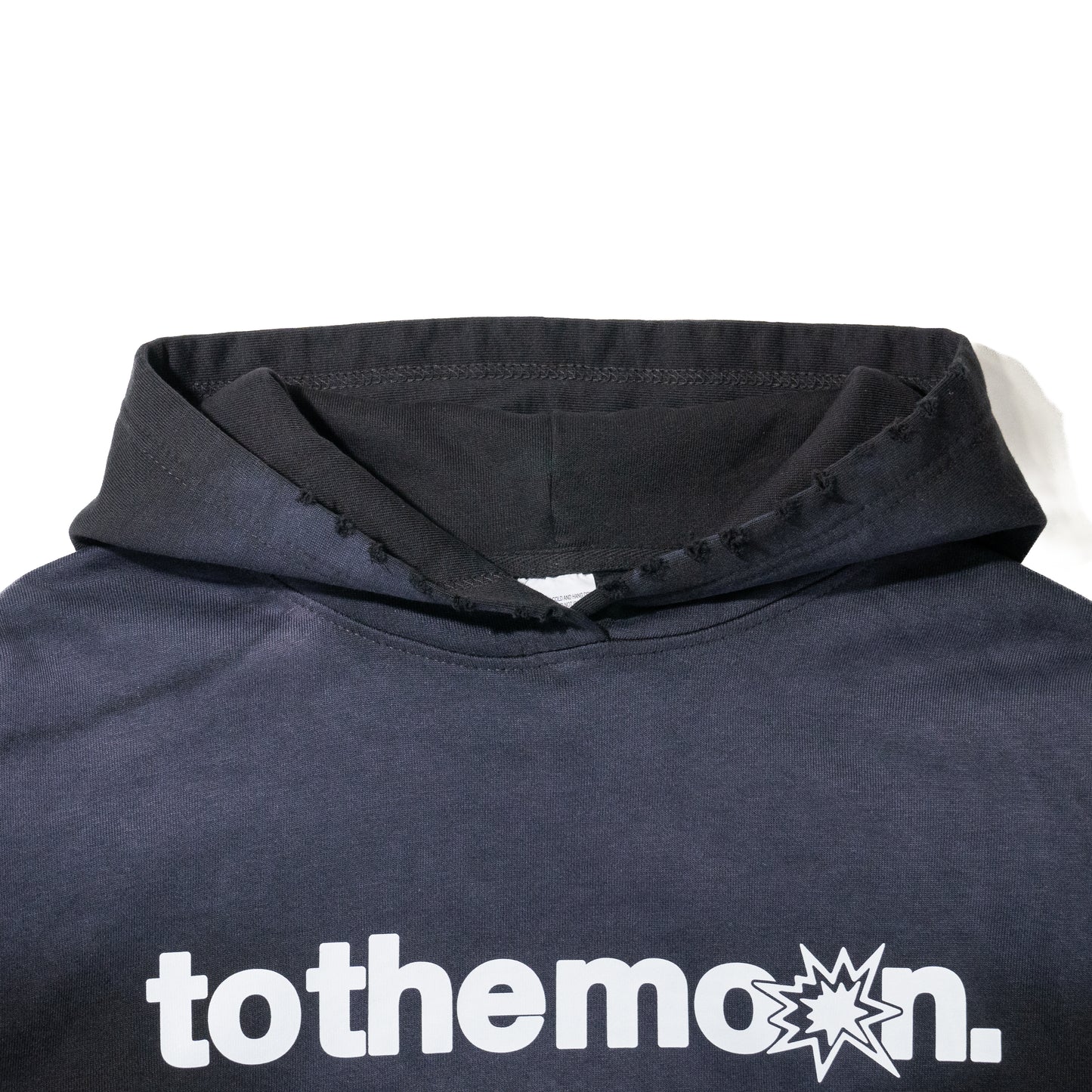 BLACK POTASSIUM FADED HOODIE