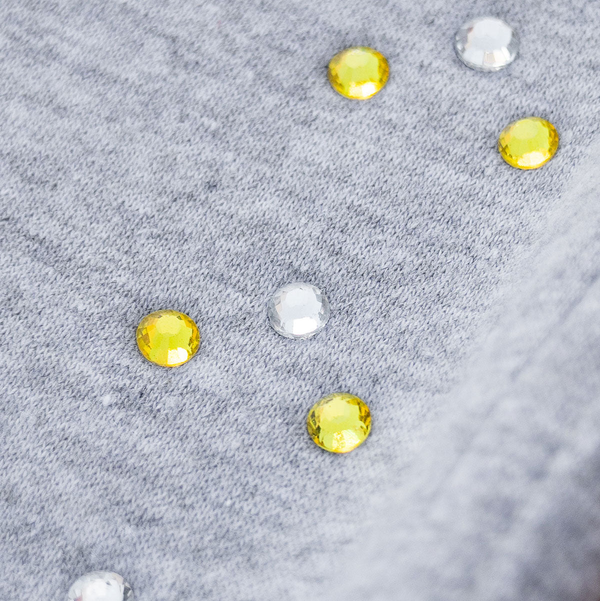 WIDE LEG CRYSTAL SWEATS