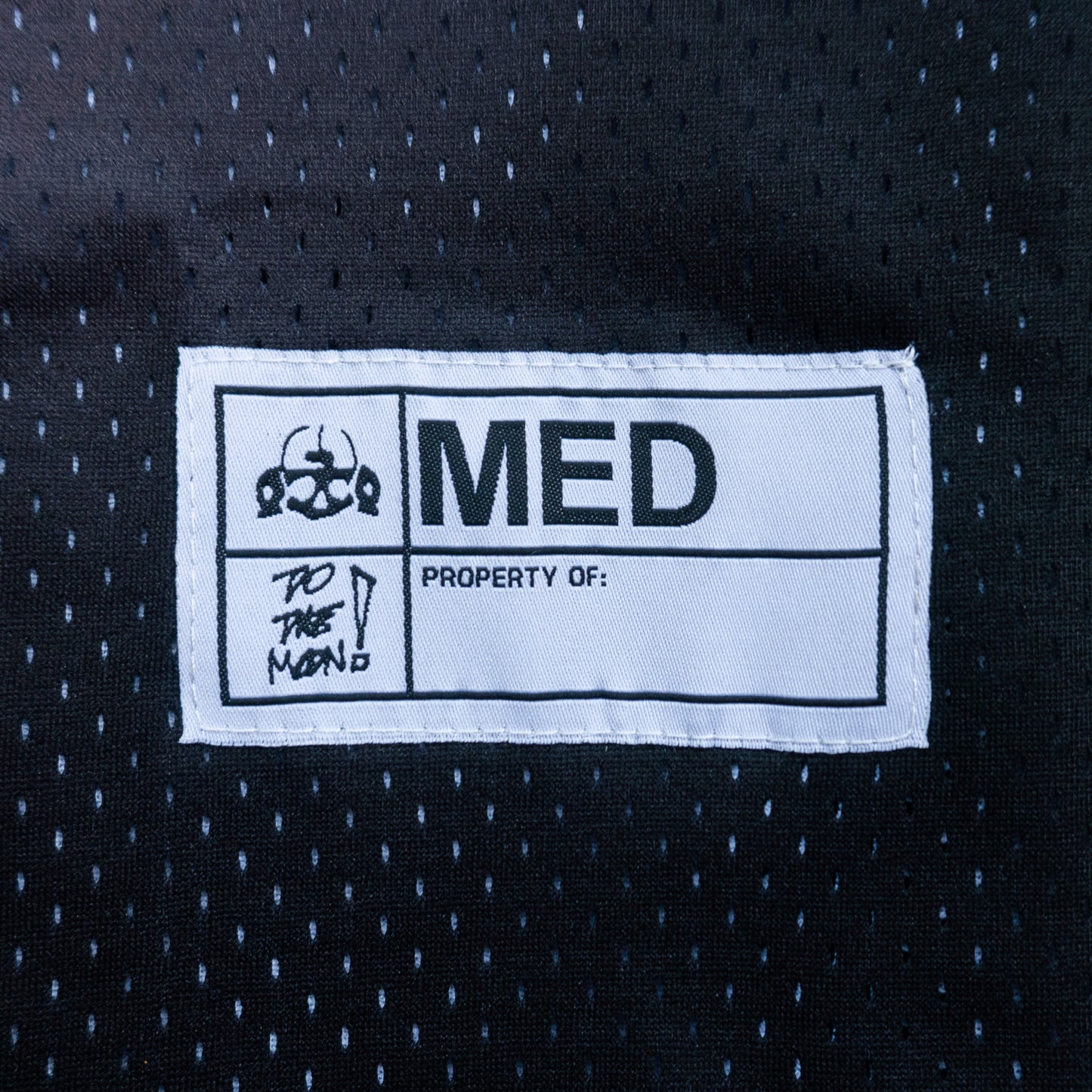 BLACK FLAG x TTM DANCE JERSEY - FADED BLACK