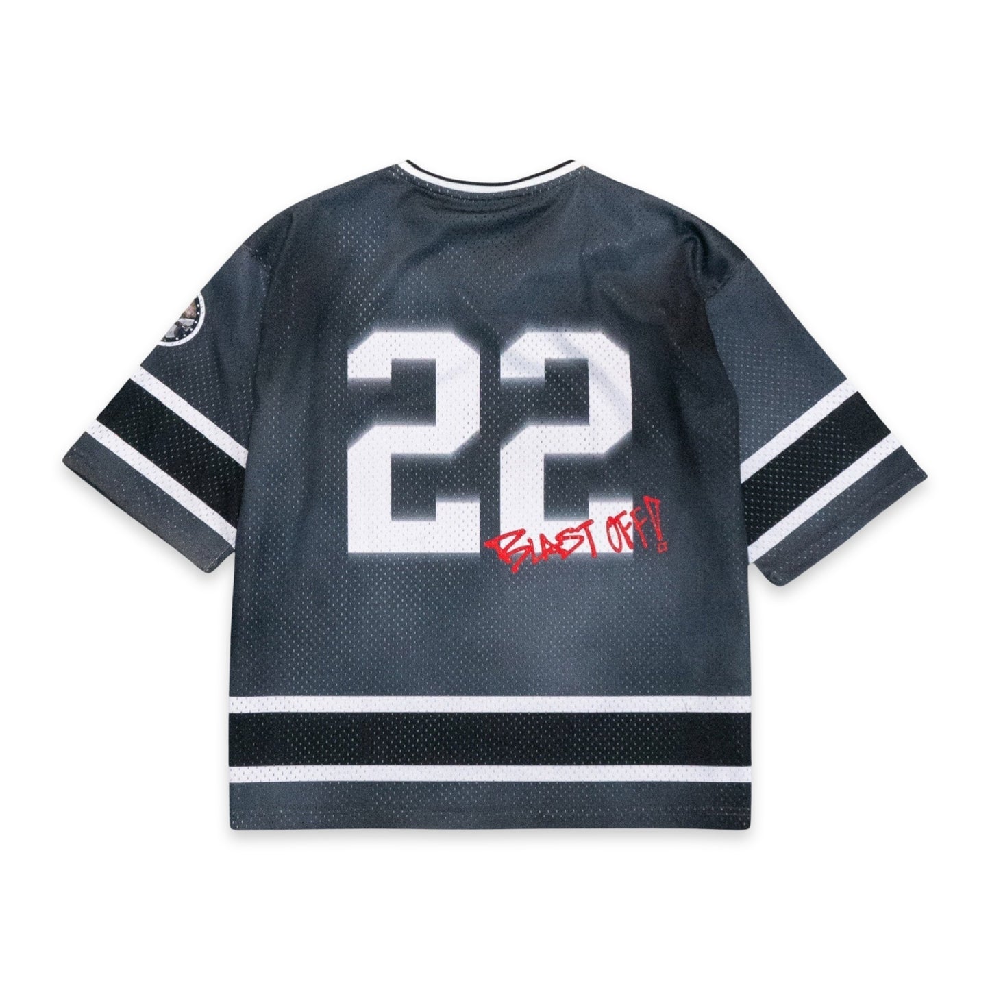 STREET HOCKEY JERSEY - FADED BLACK