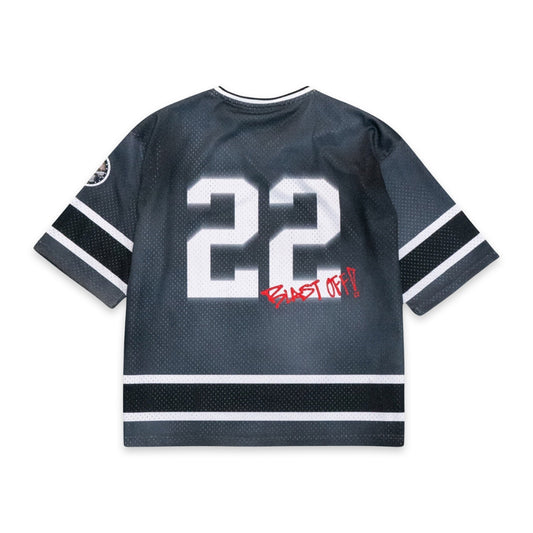 STREET HOCKEY JERSEY - FADED BLACK
