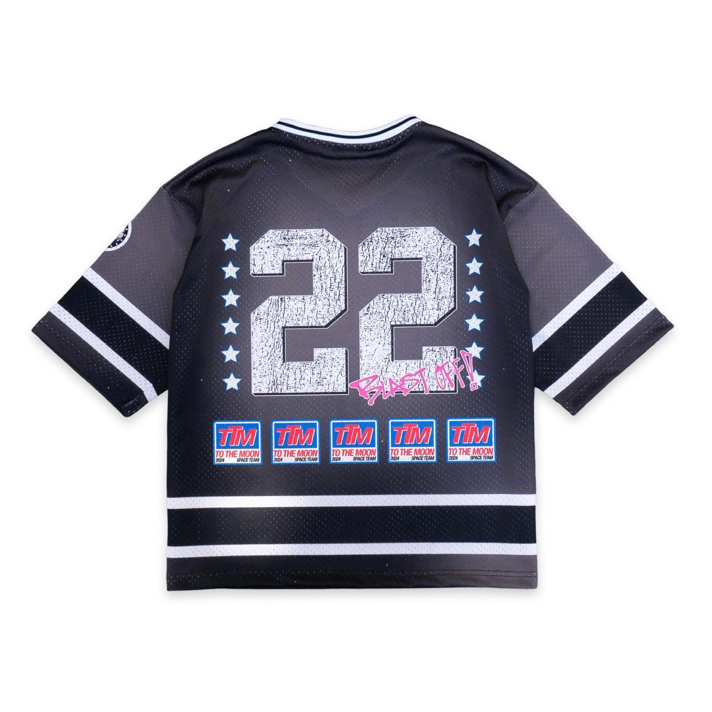 STREET HOCKEY JERSEY V2 - FADED BLACK