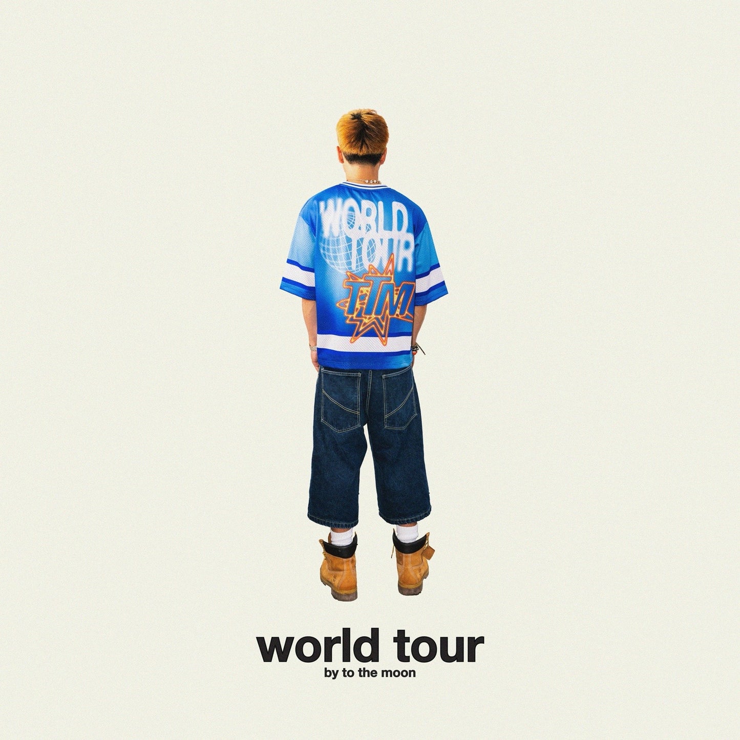 WORLD TOUR JERSEY - FADED COBALT BLUE