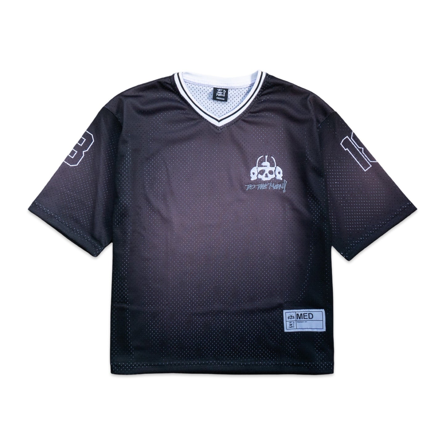 BLACK FLAG x TTM DANCE JERSEY - FADED BLACK