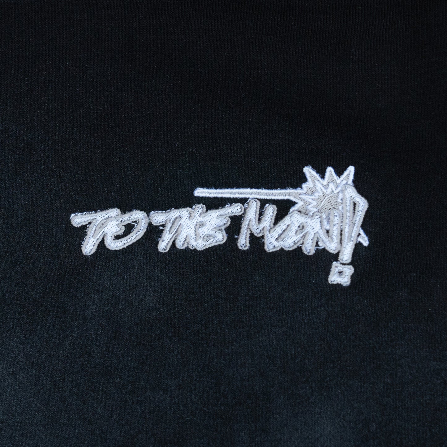 BLACK SUN-FADED ZIPUP HOODIE