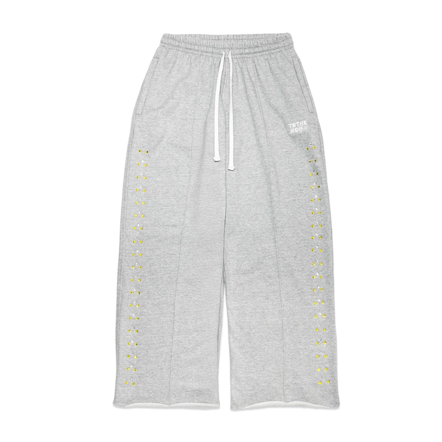 WIDE LEG CRYSTAL SWEATS
