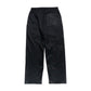 TO THE MOON "SCRIPT" NYLON STRAIGHT LEG TRACK PANTS