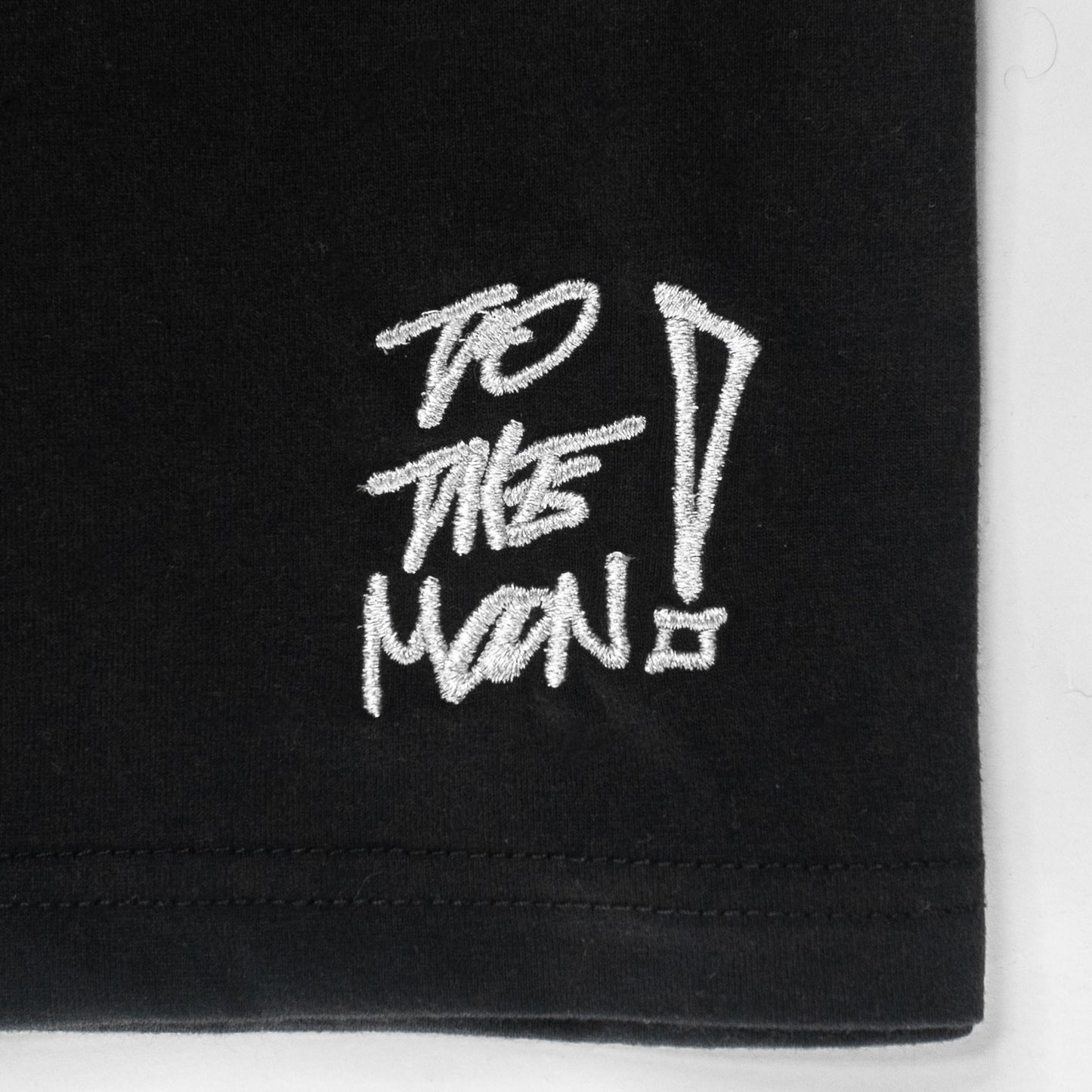 TO THE MOON "ESSENTIAL" TEE - BLACK