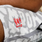 TO THE MOON "ASTRO-CAMO" HYBRID SHORTS - FOG WHITE