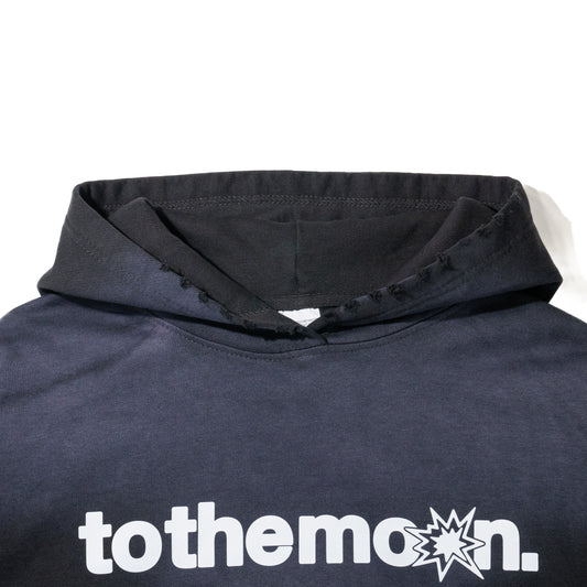 BLACK POTASSIUM FADED HOODIE