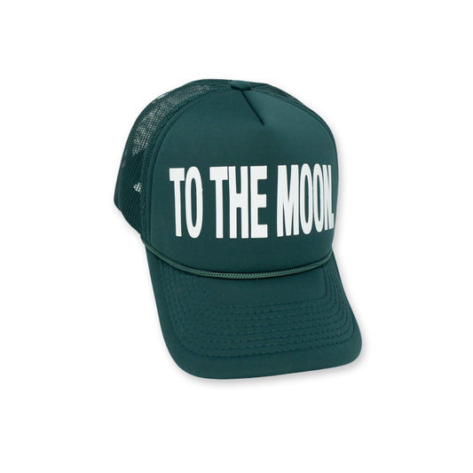 TO THE MOON TRUCKER - FOREST GREEN