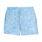 TO THE MOON "ASTRO-CAMO" HYBRID SHORTS - SKY BLUE