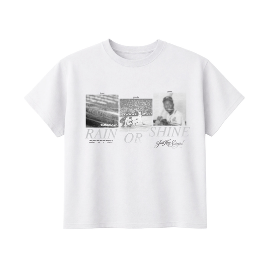 "RAIN OR SHINE" TEE