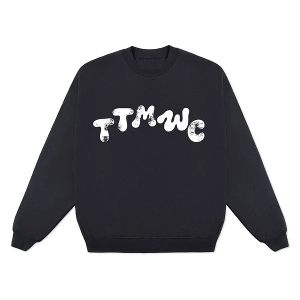 WCxTTM BLACK CREWNECK