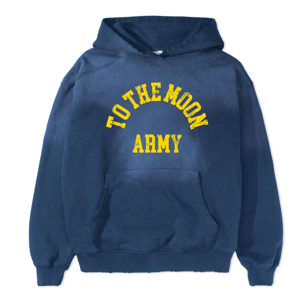 BLUE POTASSIUM FADED ARMY HOODIE