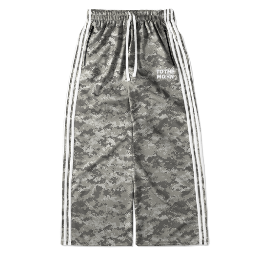 DIGI CAMO WIDE LEG TRACK PANTS