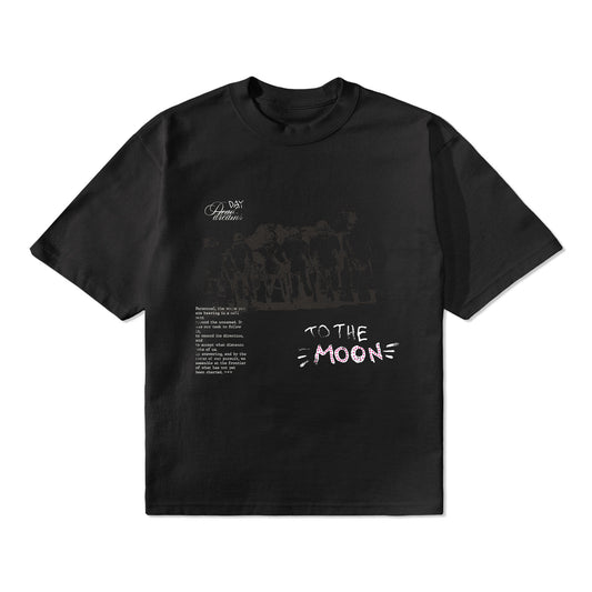 "DAY DREAMS" TEE - CHARCOAL