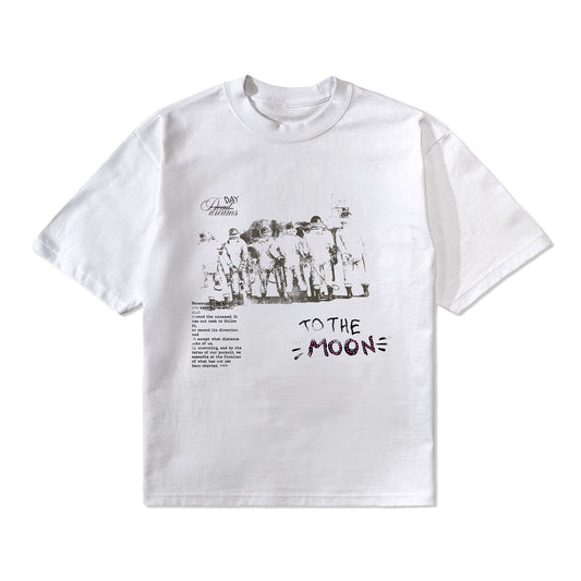 "DAY DREAMS" TEE - WHITE